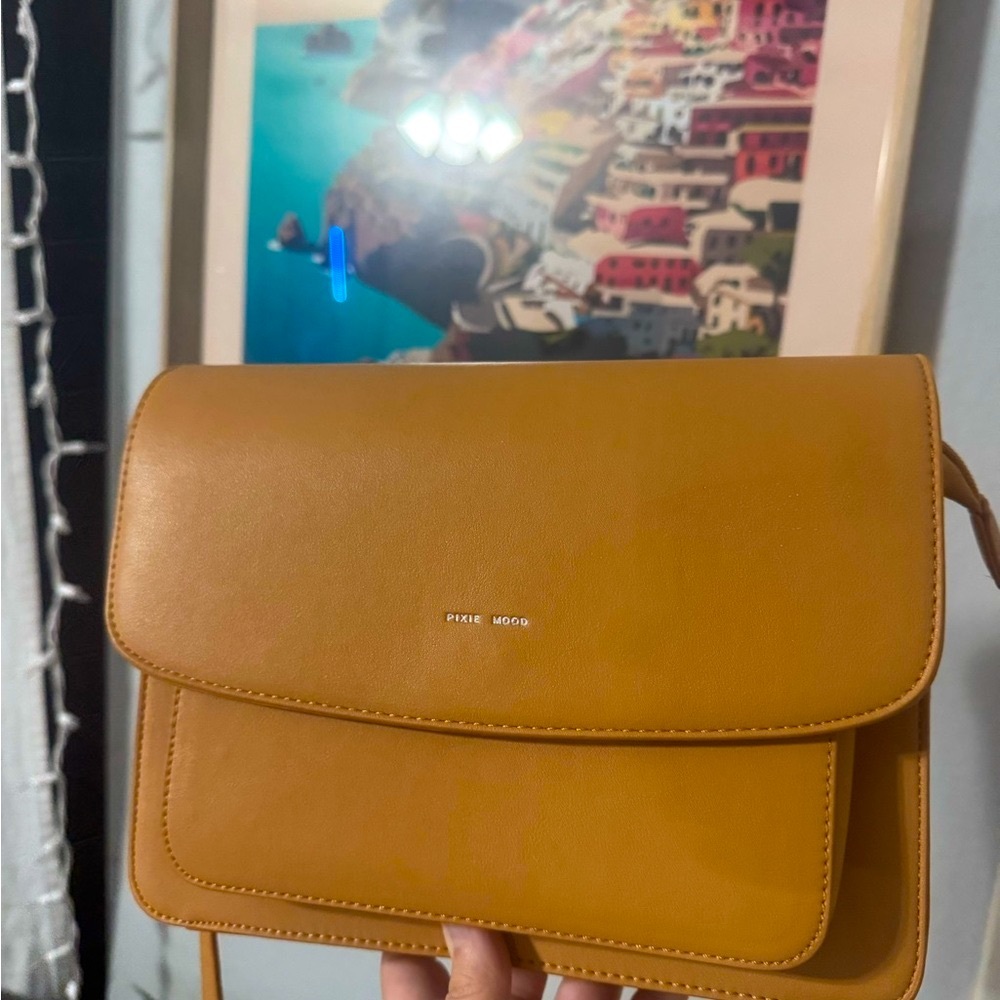 Tan Pixie Mood Zoe Crossbody Bag